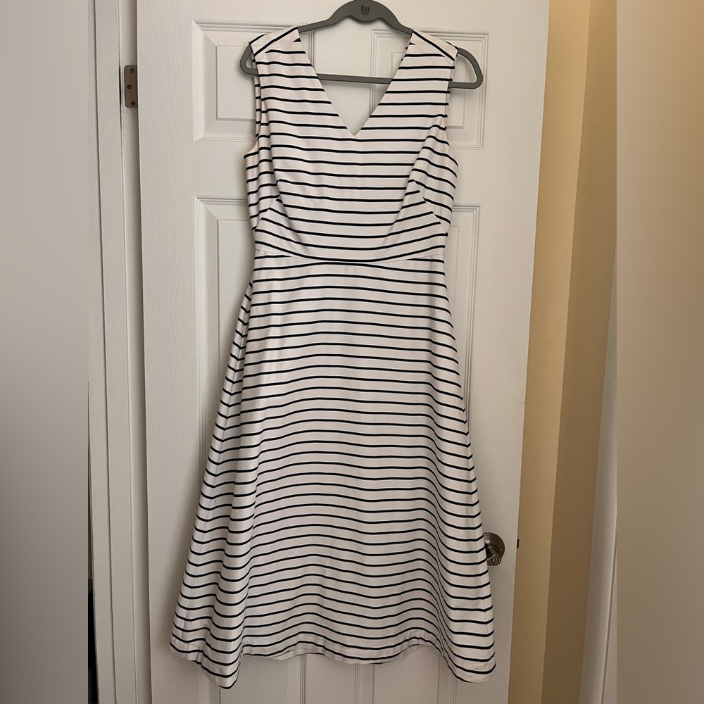 Kate Spade ♠️ Stripped Tie Dress